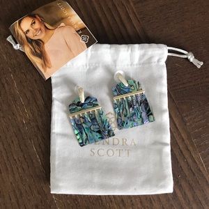 Kendra Scott- Abalone Layne Earrings( never worn)